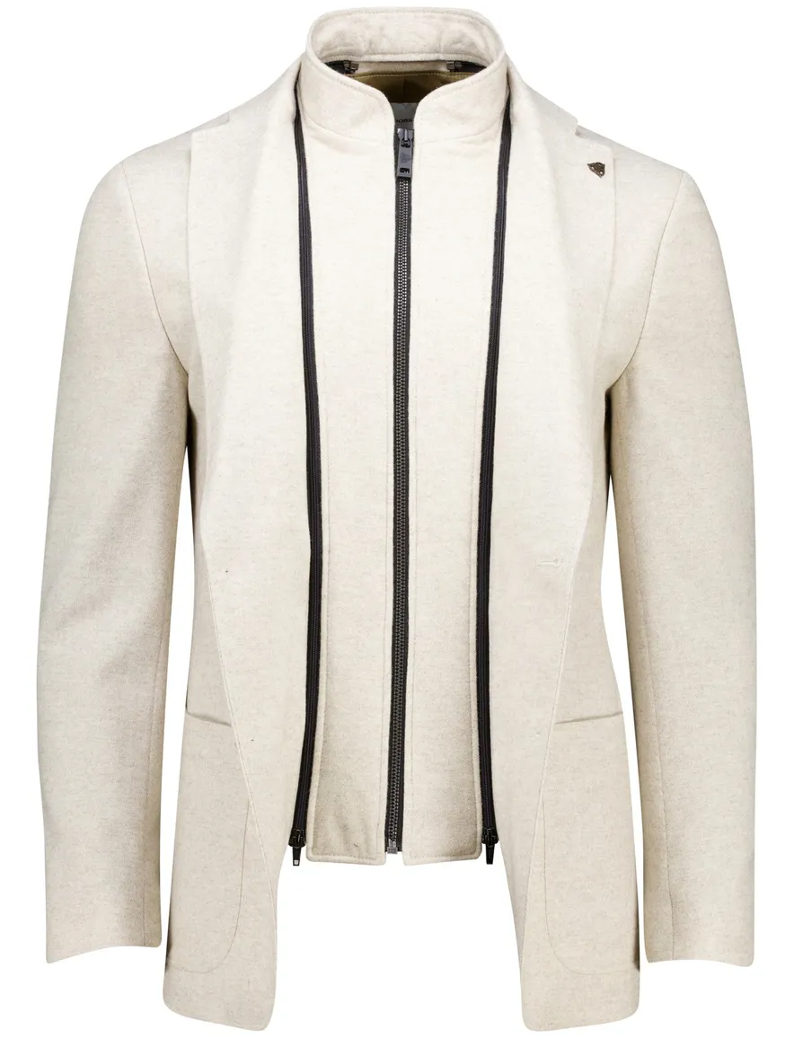 Roy Robson colbert uitneembaar binnenvest beige