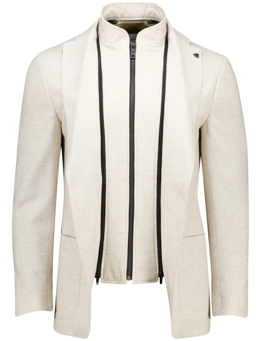 Roy Robson colbert uitneembaar binnenvest beige