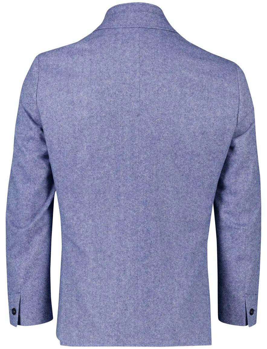 Roy Robson colbert blauw regular fit