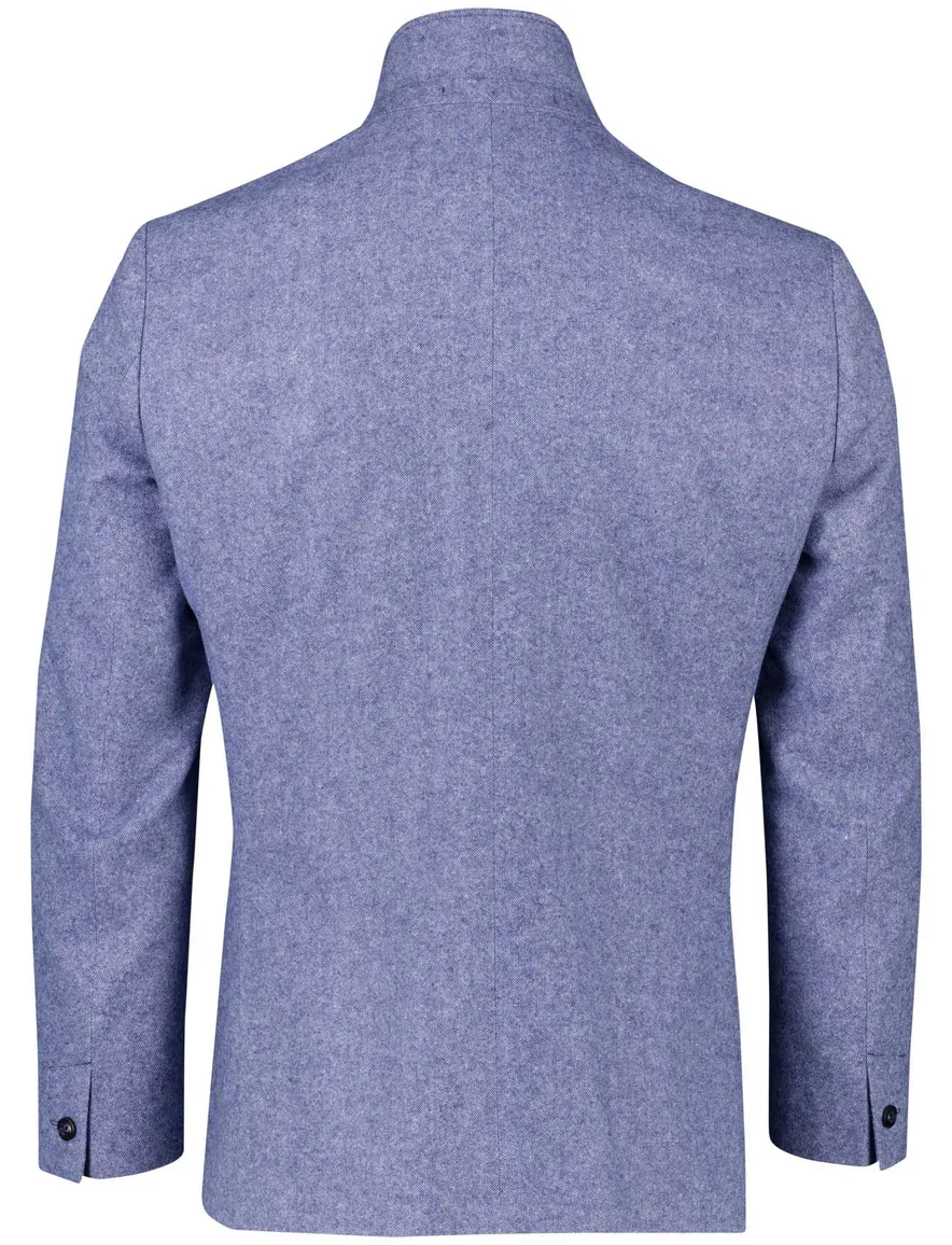 Roy Robson colbert blauw regular fit