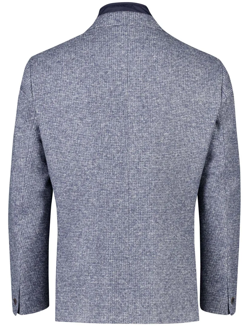 Roy Robson colbert blauw gemêleerd