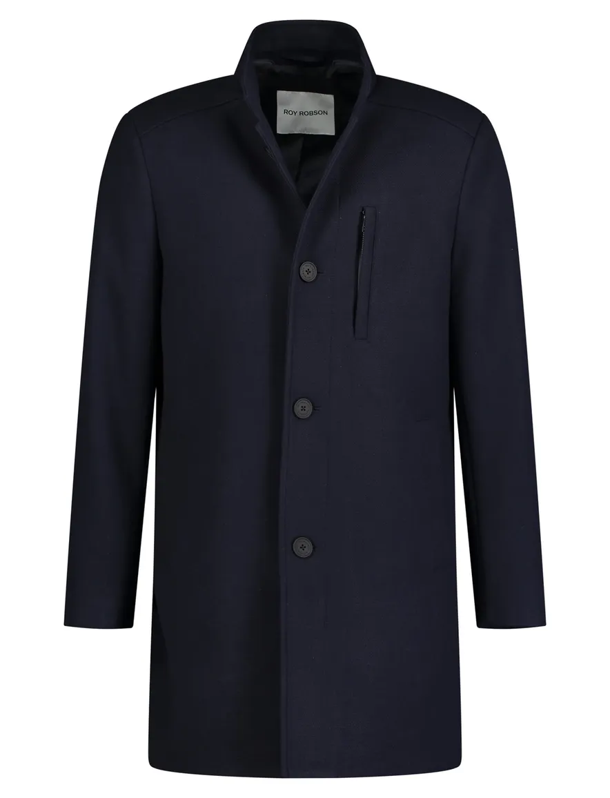 Roy Robson winterjas donkerblauw