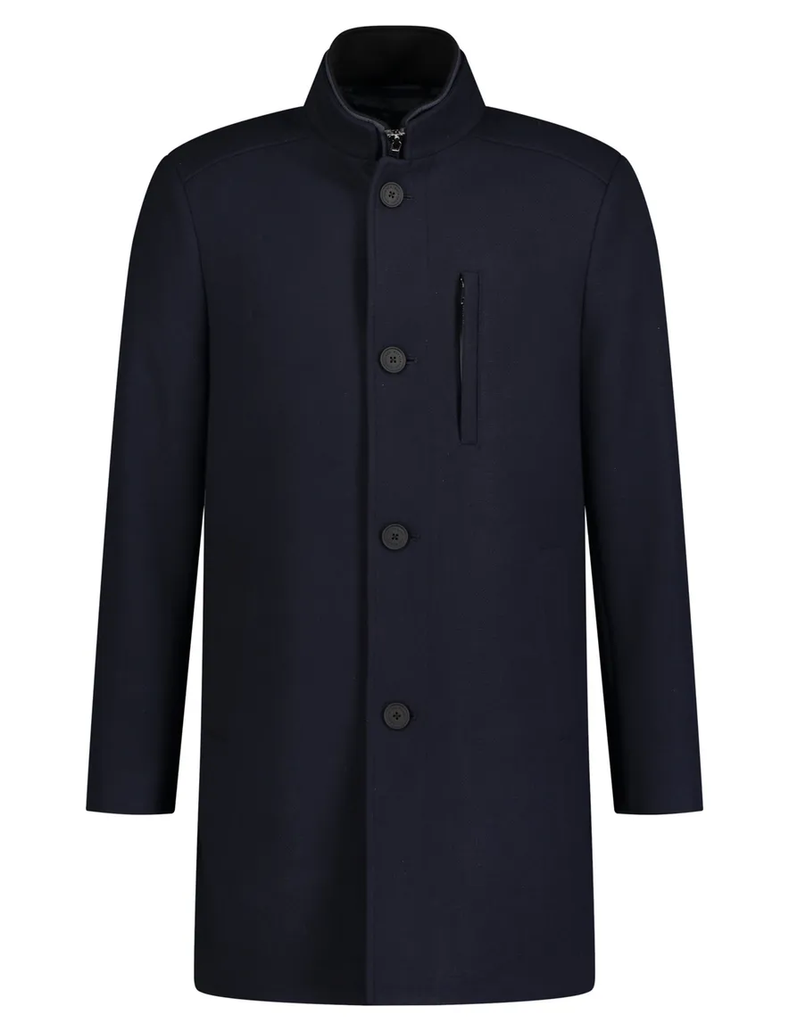 Roy Robson winterjas donkerblauw