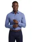 Olymp overhemd level five body fit blauw jersey