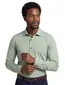 Olymp overhemd groen effen slim fit katoen