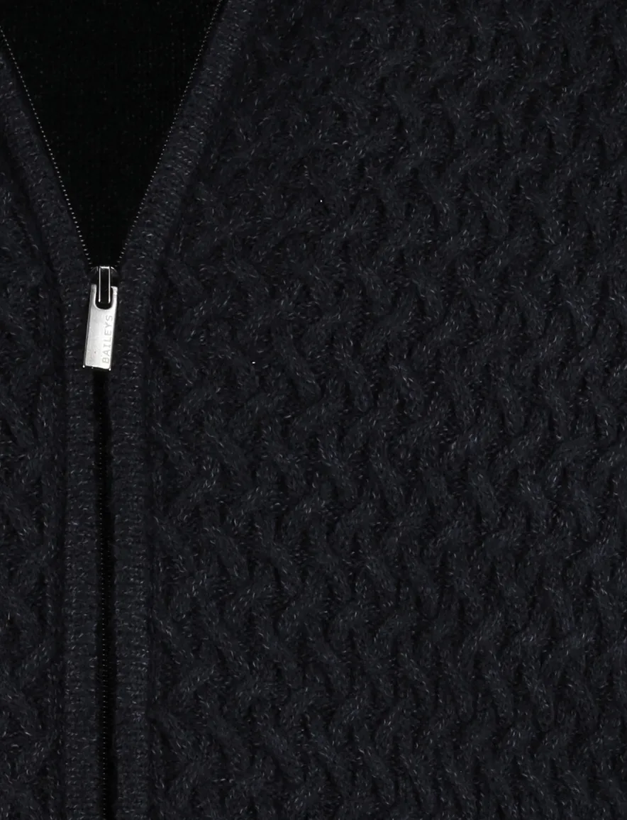 Baileys gebreid vest navy