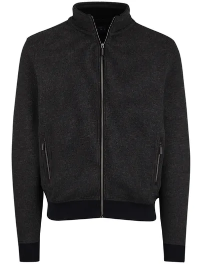 Baileys effen baileys vest katoen antraciet