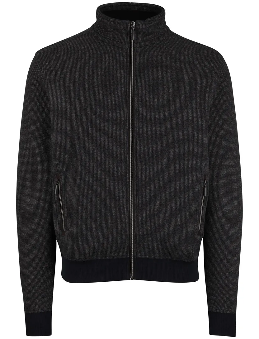 effen baileys vest katoen antraciet
