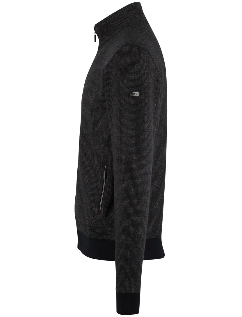 effen baileys vest katoen antraciet