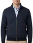 Baileys vest effen navy normale fit katoen