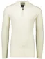 Baileys trui wit extra lang textuur half zip