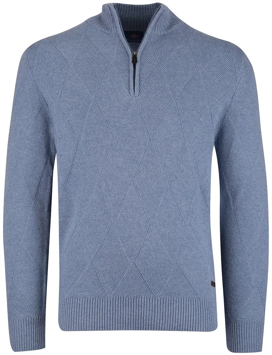 Baileys trui faded denim wol