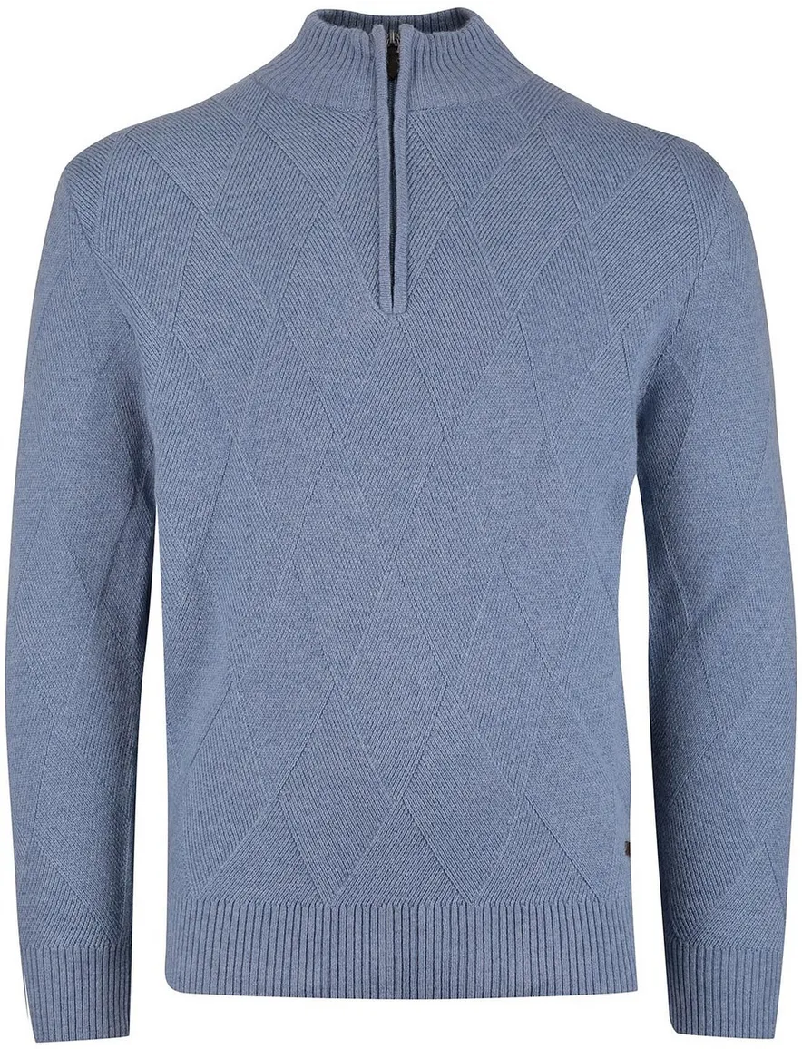 Baileys trui faded denim wol