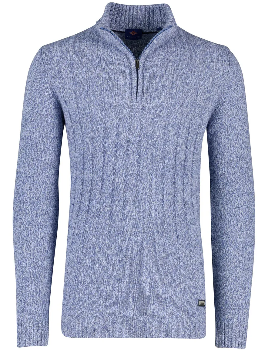 trui extra lange mouwlengte blauw Baileys