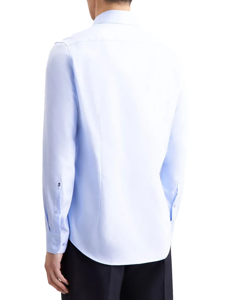 business overhemd lichtblauw Seidensticker Slim Fit