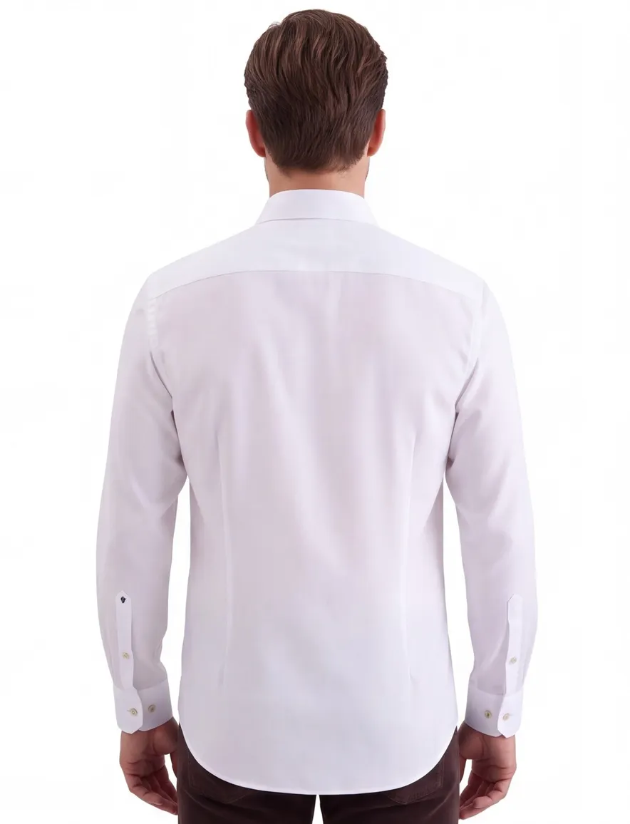 business overhemd wit Seidensticker Comfort Fit