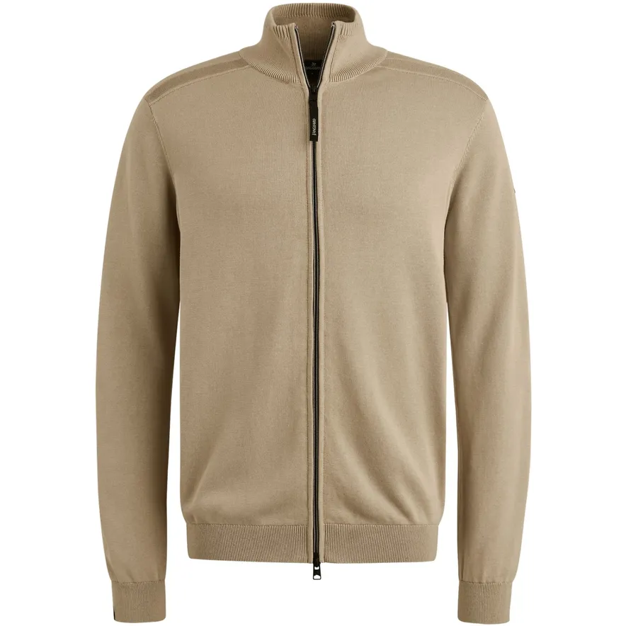 Vanguard vest effen bruin Regular Fit