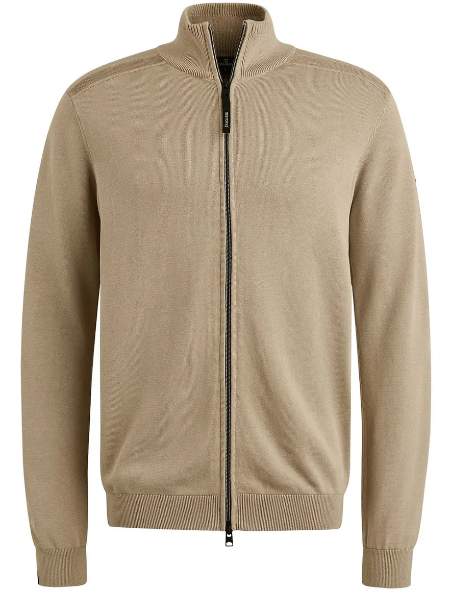 Vanguard vest effen bruin Regular Fit