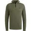 Vanguard trui groen half zip gebreid katoen