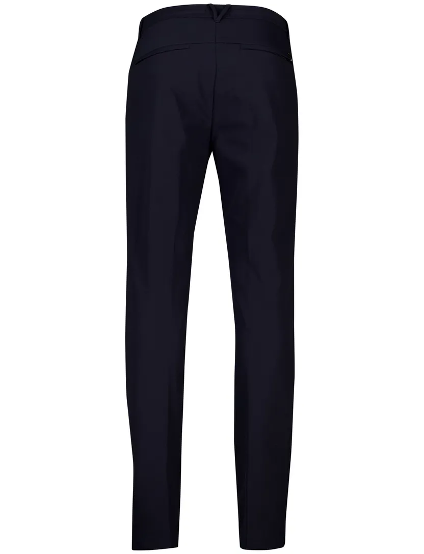 Vanguard chino navy V12 Tech Stretch slim fit effen