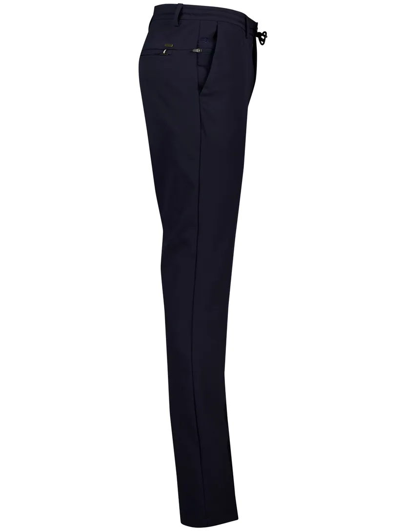 Vanguard chino navy V12 Tech Stretch slim fit effen