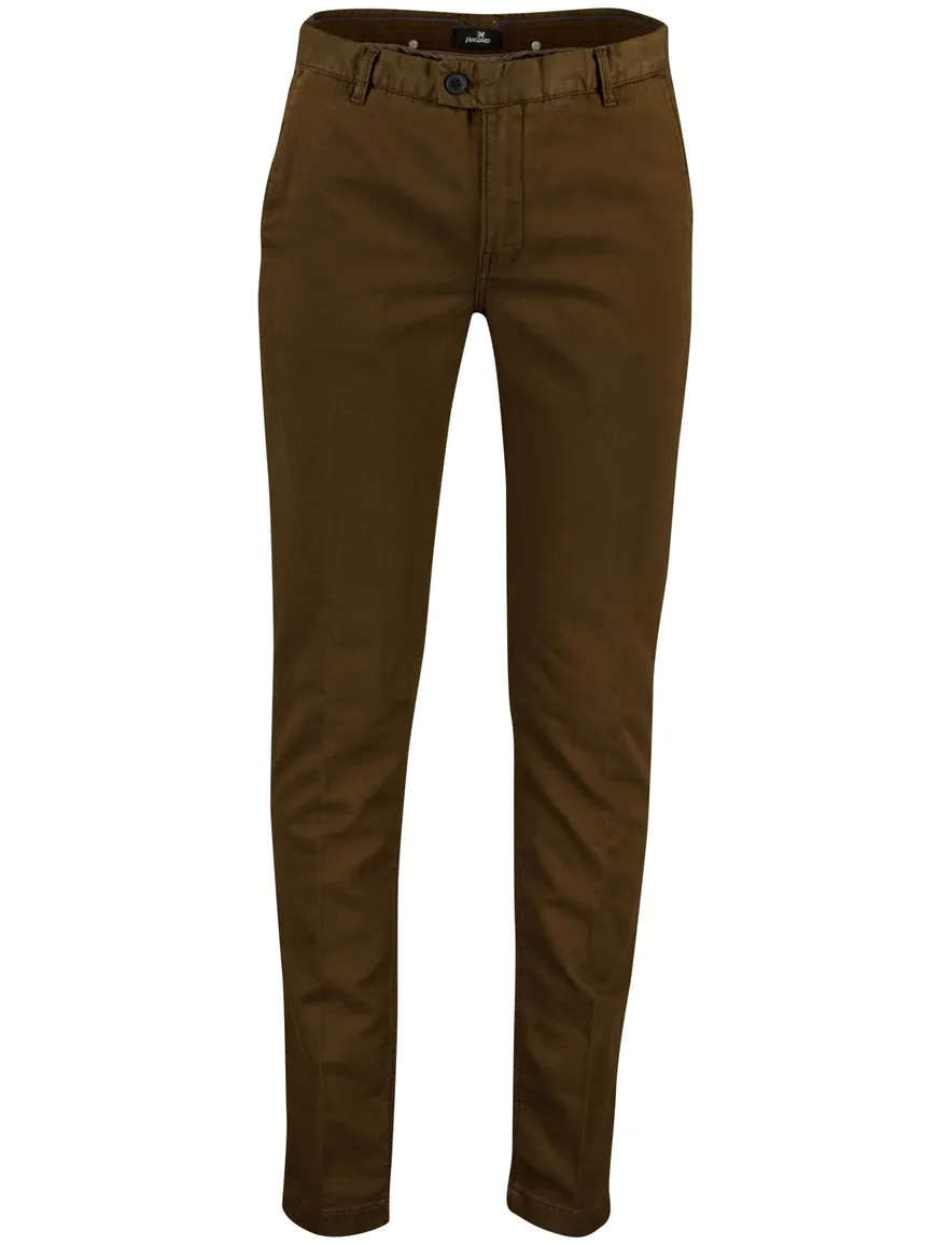 Vanguard broek bruin V9 Dobbey Stretch katoen