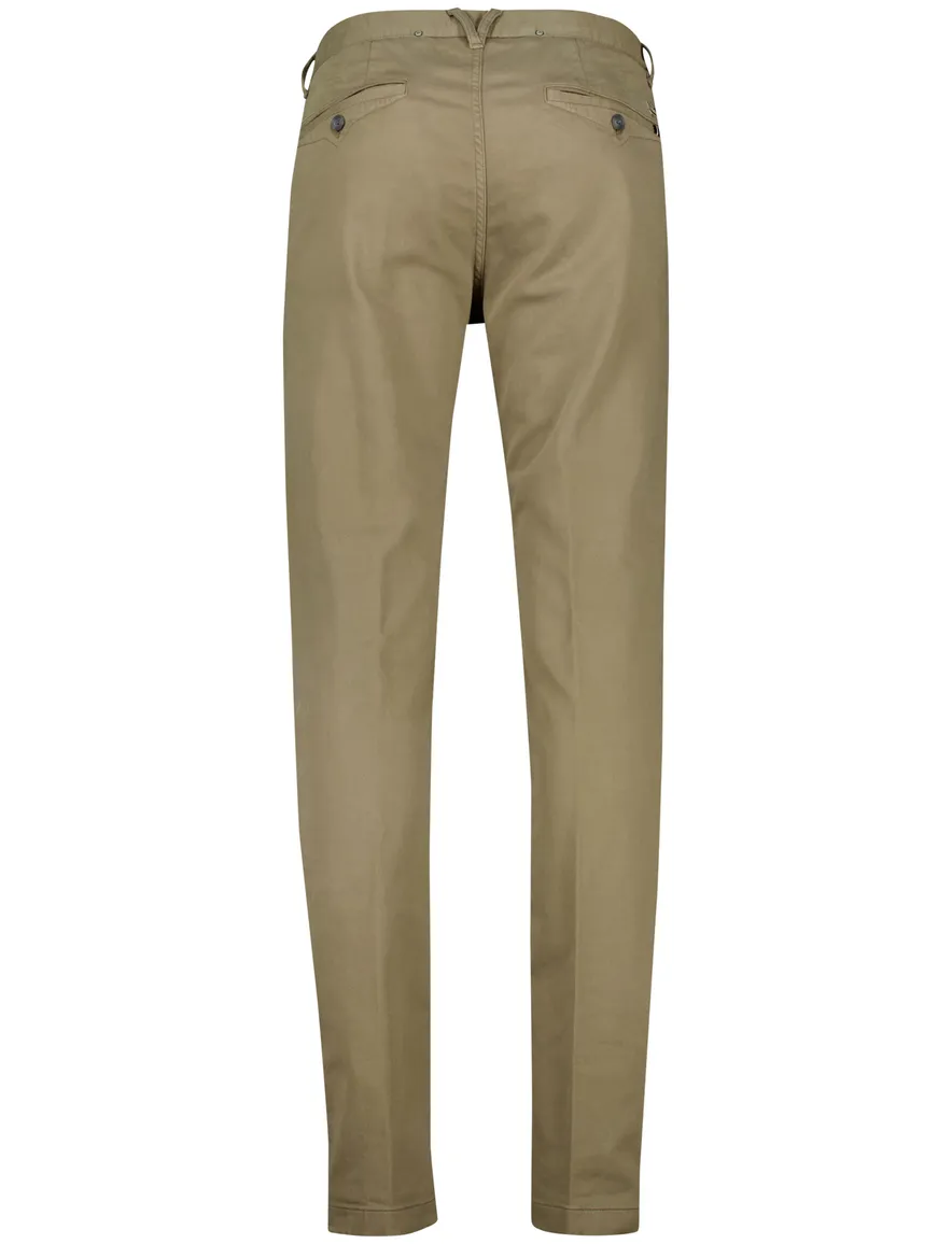 Vanguard broek bruin V9 Dobbey Stretch Regular Fit effen