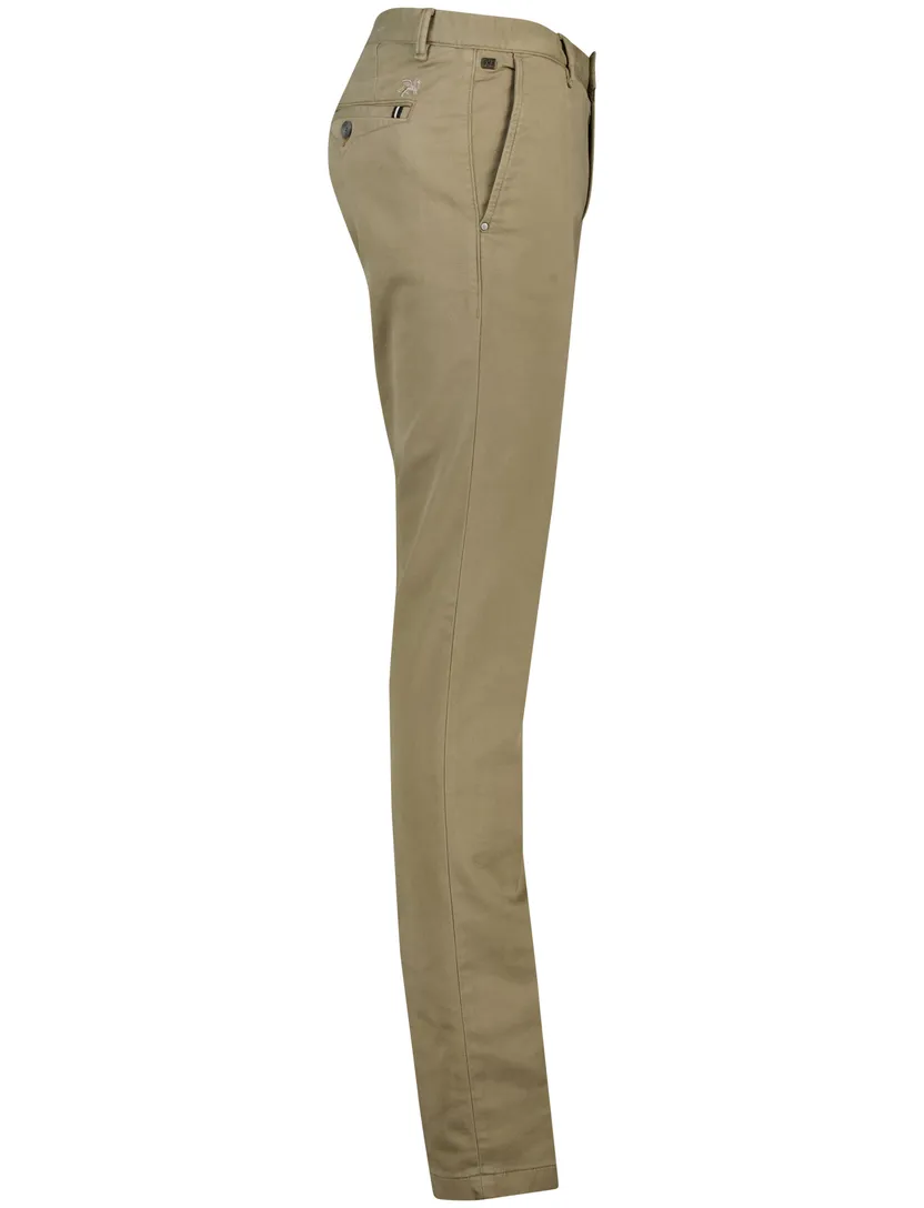 Vanguard broek bruin V9 Dobbey Stretch Regular Fit katoen