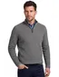 Vanguard half zip trui groen gebreid