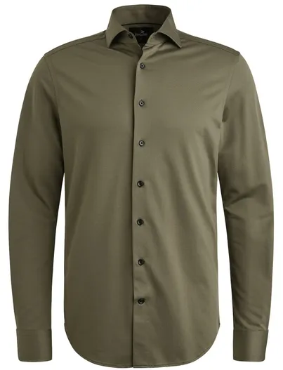 Vanguard Vanguard jersey casual overhemd groen