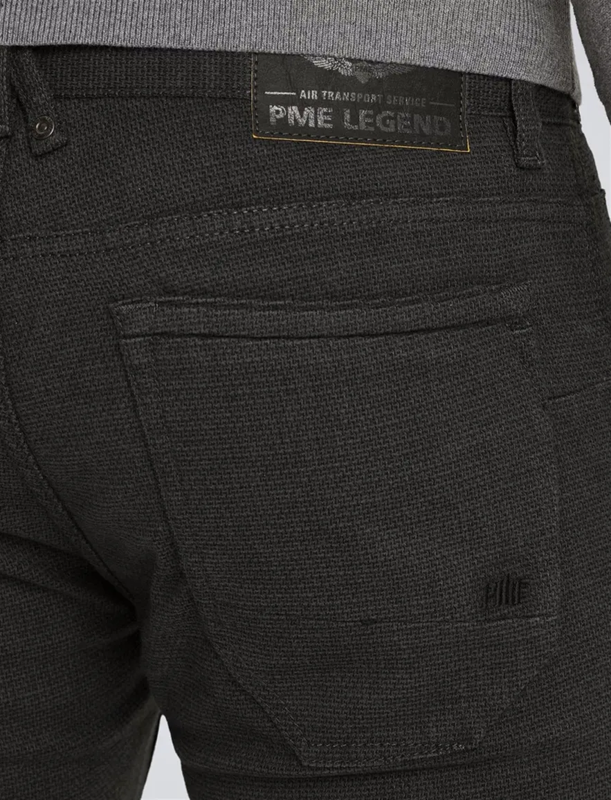 PME Legend nightflight broek zwart normale fit