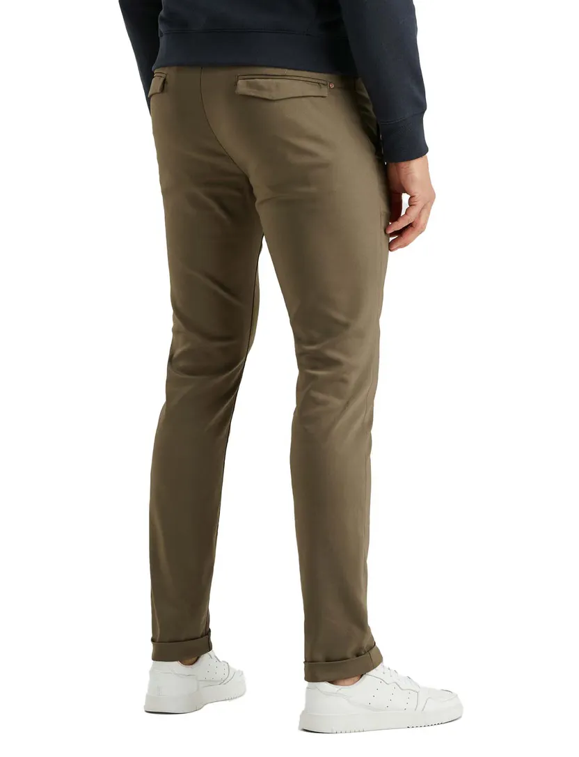 Pantalon chino Cast Iron groen