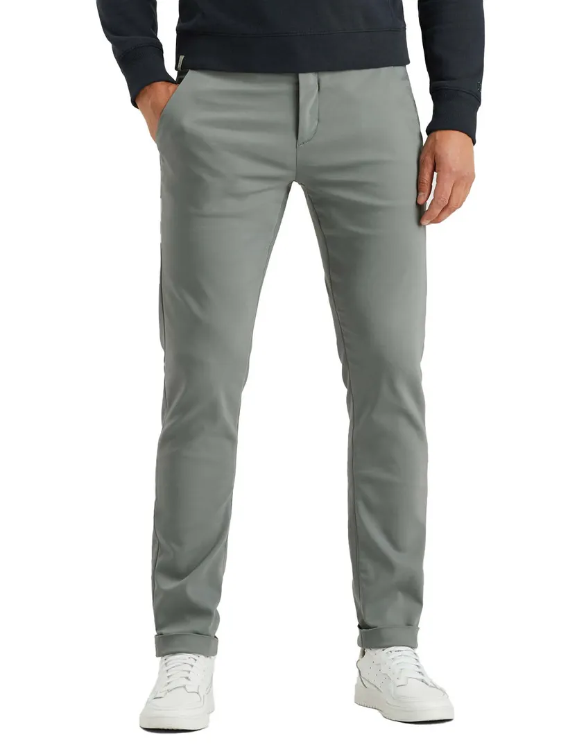 Chino Cast Iron grijs normale fit