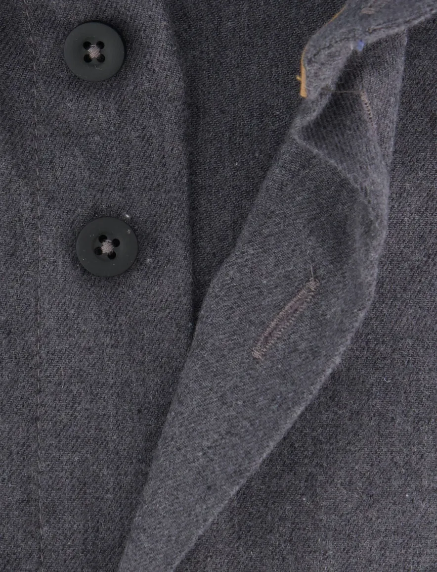 Modern fit Eden Valley grijs mouwlengte 7 overhemd katoen
