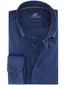 Eden Valley overhemd ml 7 blauw corduroy modern fit