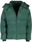 Lyle & Scott winterjas capuchon groen