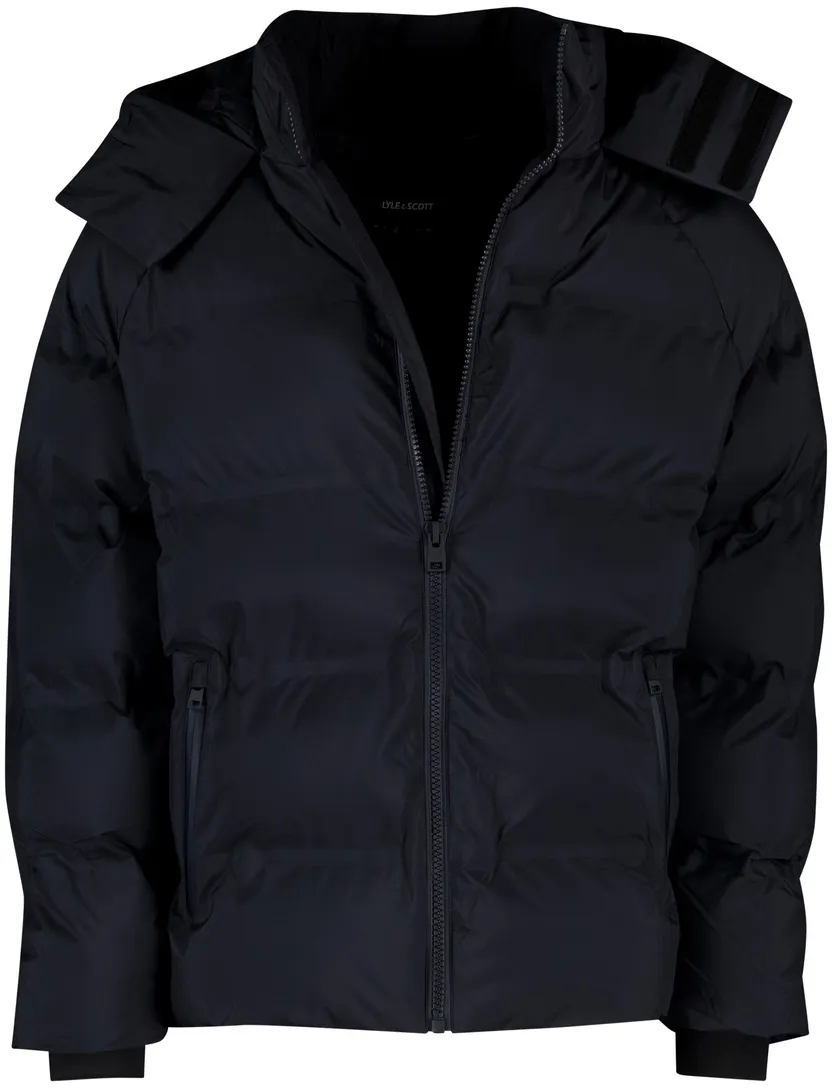 winterjas Lyle & Scott donkerblauw
