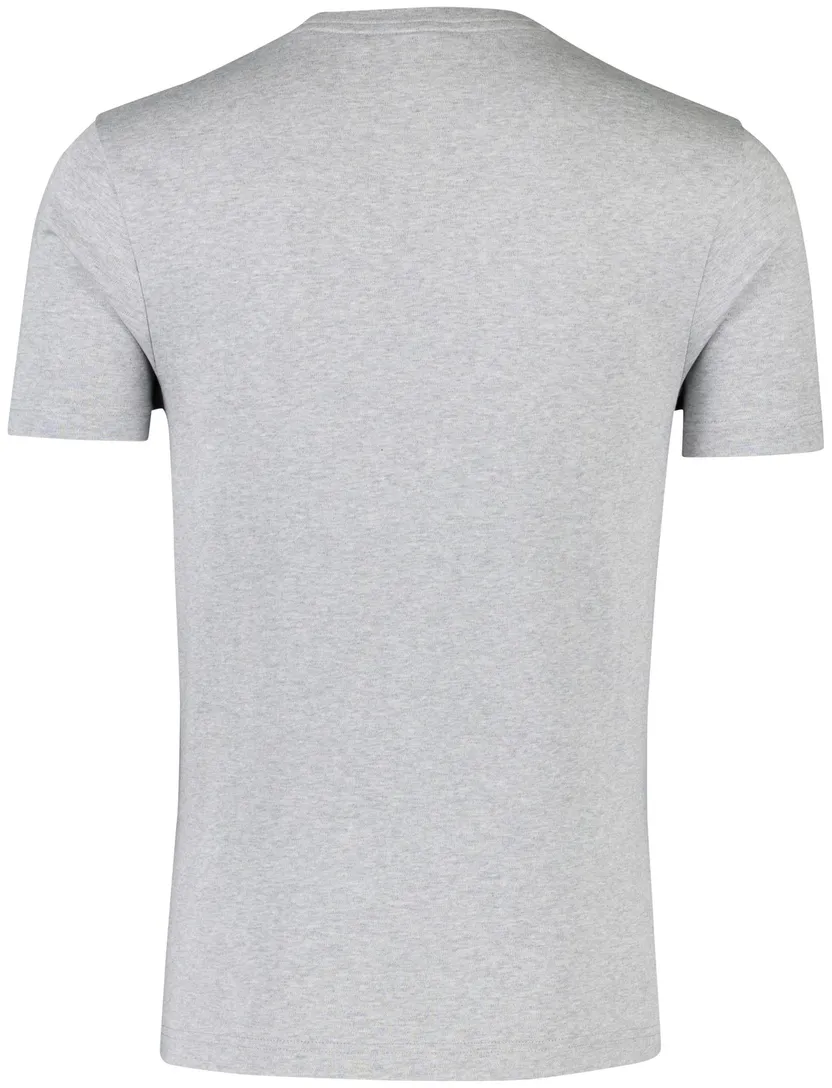 Lyle & scott t-shirt grijs katoen effen