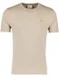 t-shirt Lyle & scott beige effen katoen