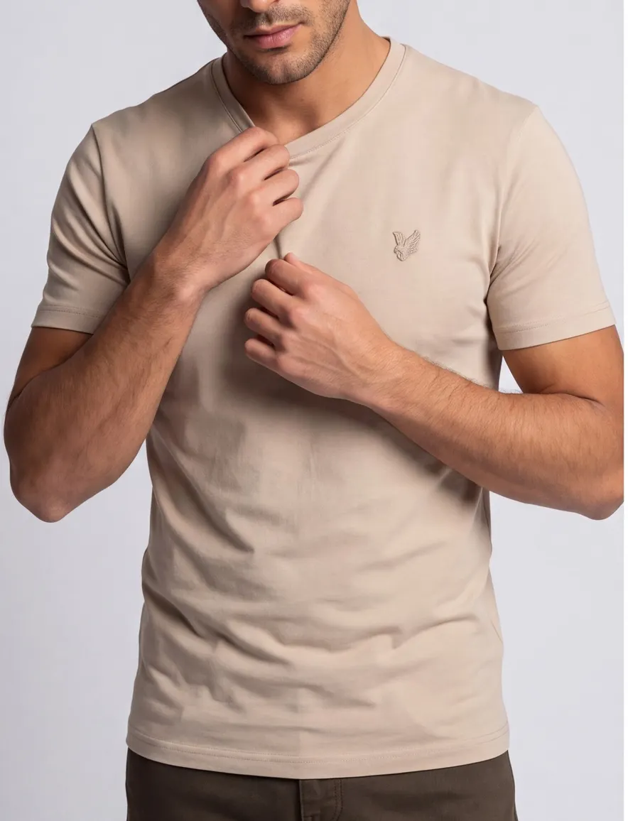 Lyle & Scott t-shirt beige
