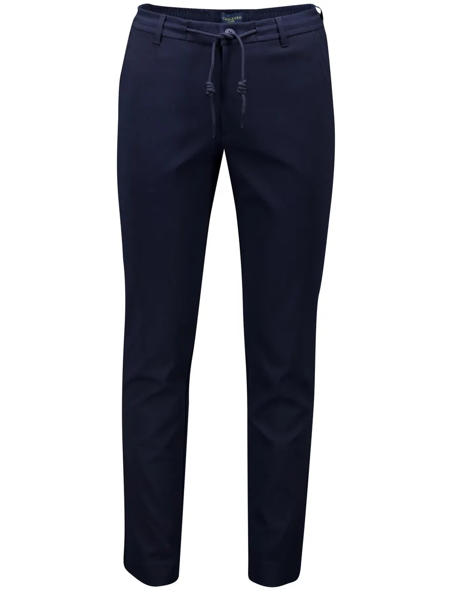 Cavallaro Pantalon katoen Dark Blue 121255008-Dark Blue