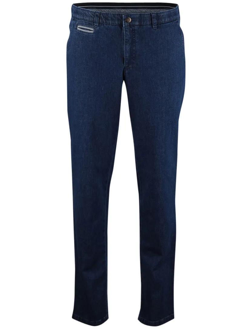Normale fit denim chino COM4 blauw