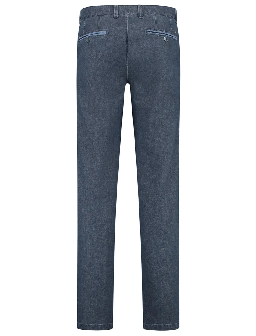 Pantalon chino donkerblauw COM4