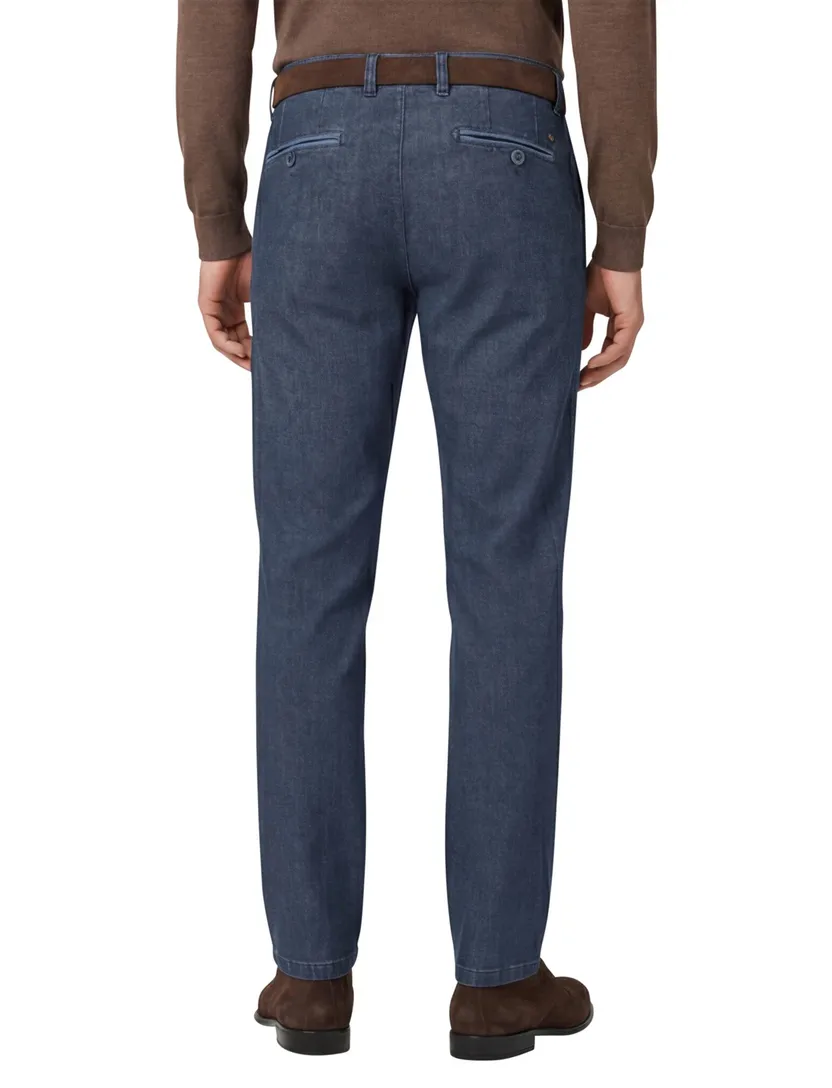 Pantalon chino COM4 donkerblauw