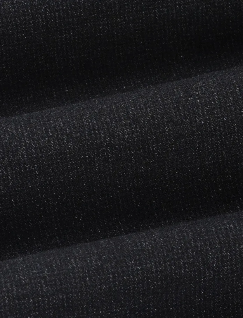 Com4 pantalon chino effen donkerblauw katoen normale fit