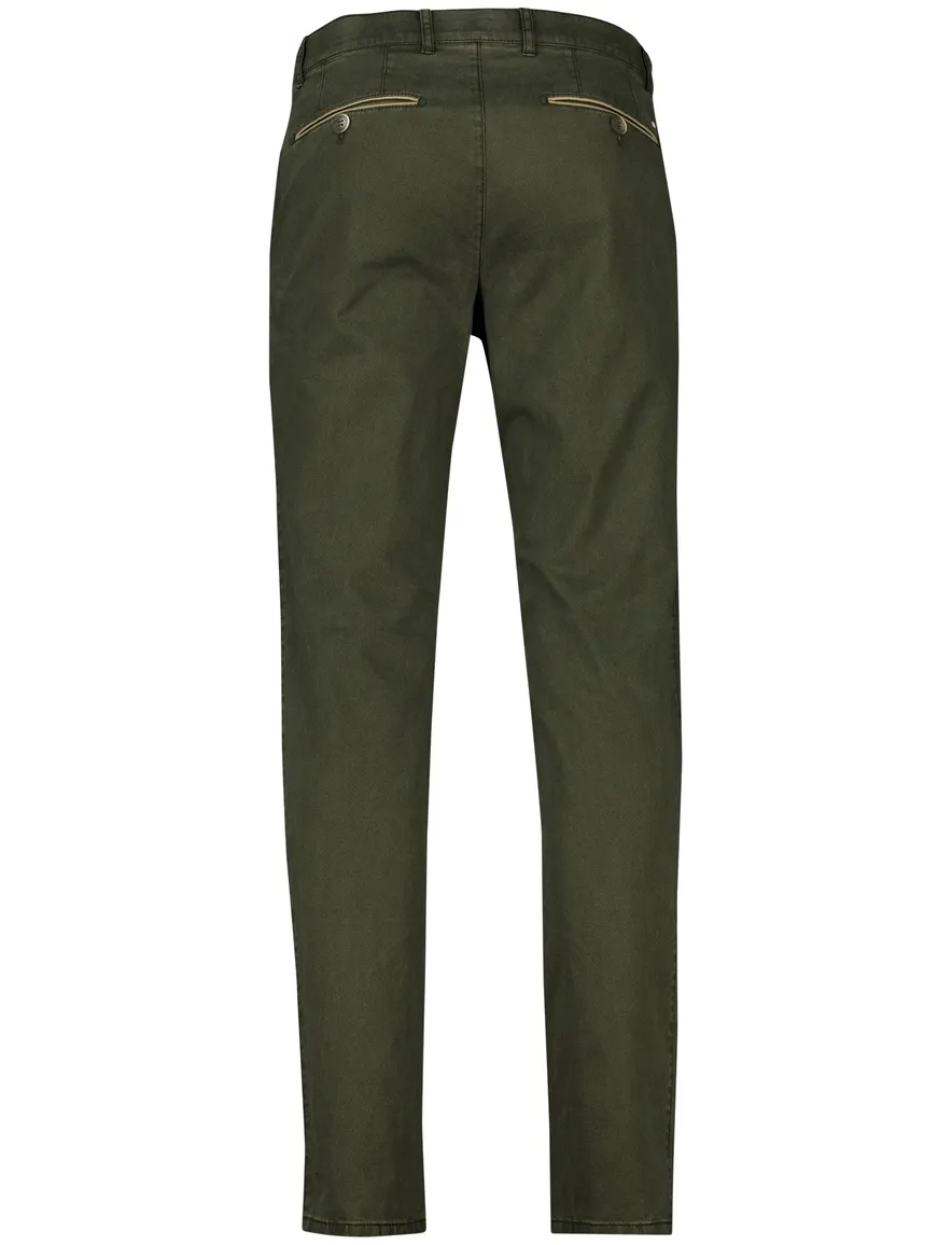 COM4 Modern Chino Pantalon chino groen