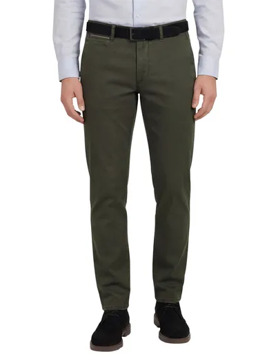 COM4 COM4 Modern Chino Pantalon chino groen