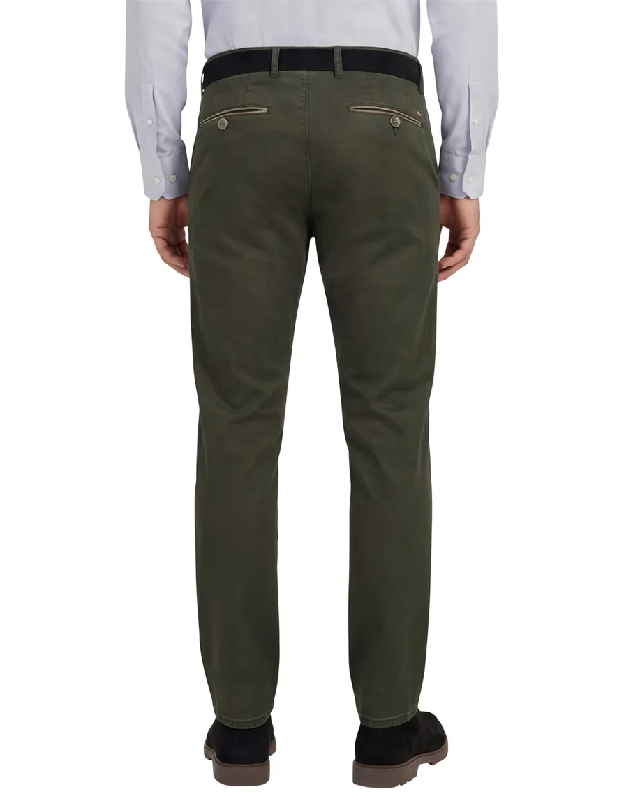 Pantalon chino groen COM4 Modern Chino