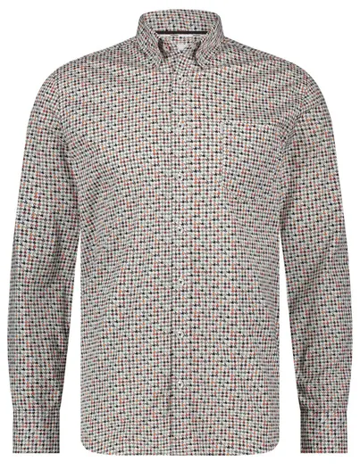 State of Art casual overhemd oranje State of Art Regular Fit