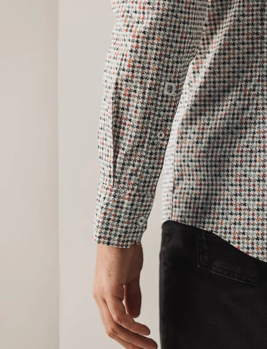 casual overhemd oranje State of Art Regular Fit